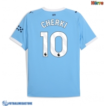 Fotballdrakt Herre Manchester City Rayan Cherki #10 Hjemmedrakt 2025-26 Kortermet